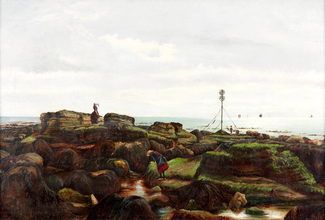 İşaret Kayaları, Roker, Sunderland, 1885 by John Smith 2