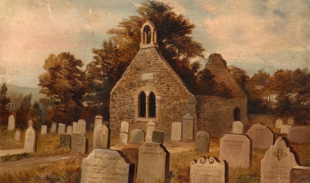 Yıkılmış Şapelli Kilise Bahçesi by John Teasdale