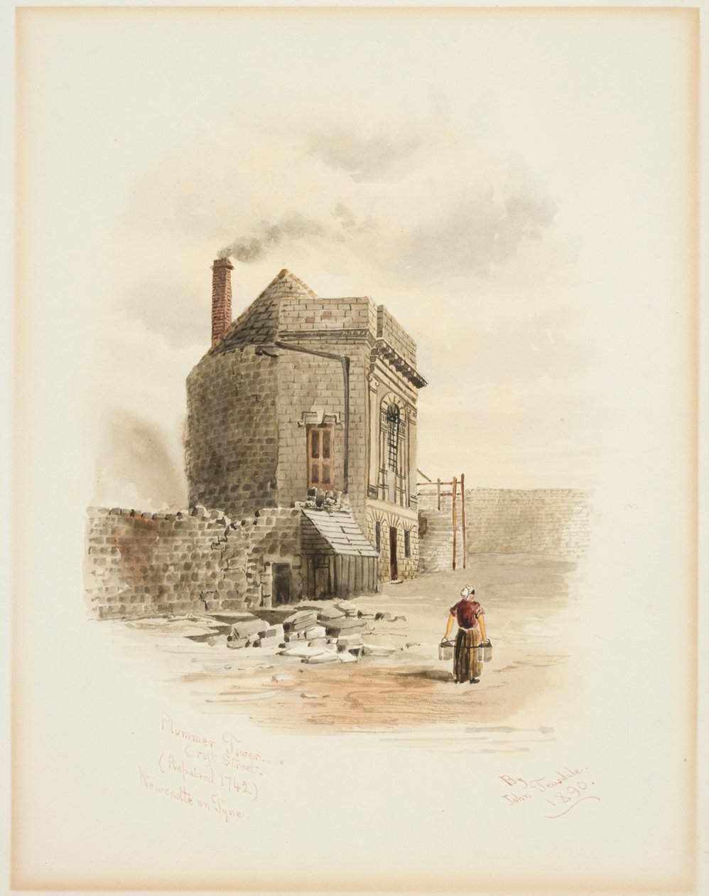 Plummer Tower, Croft Street, Newcastle upon Tyne (gövde rengi) by John Teasdale