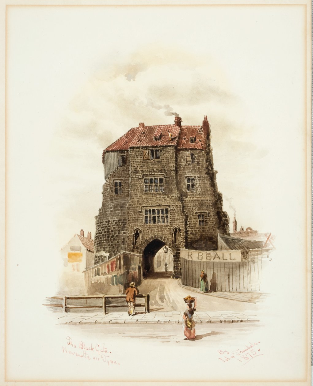 Kara Kapı, Newcastle upon Tyne (gövde rengi) by John Teasdale