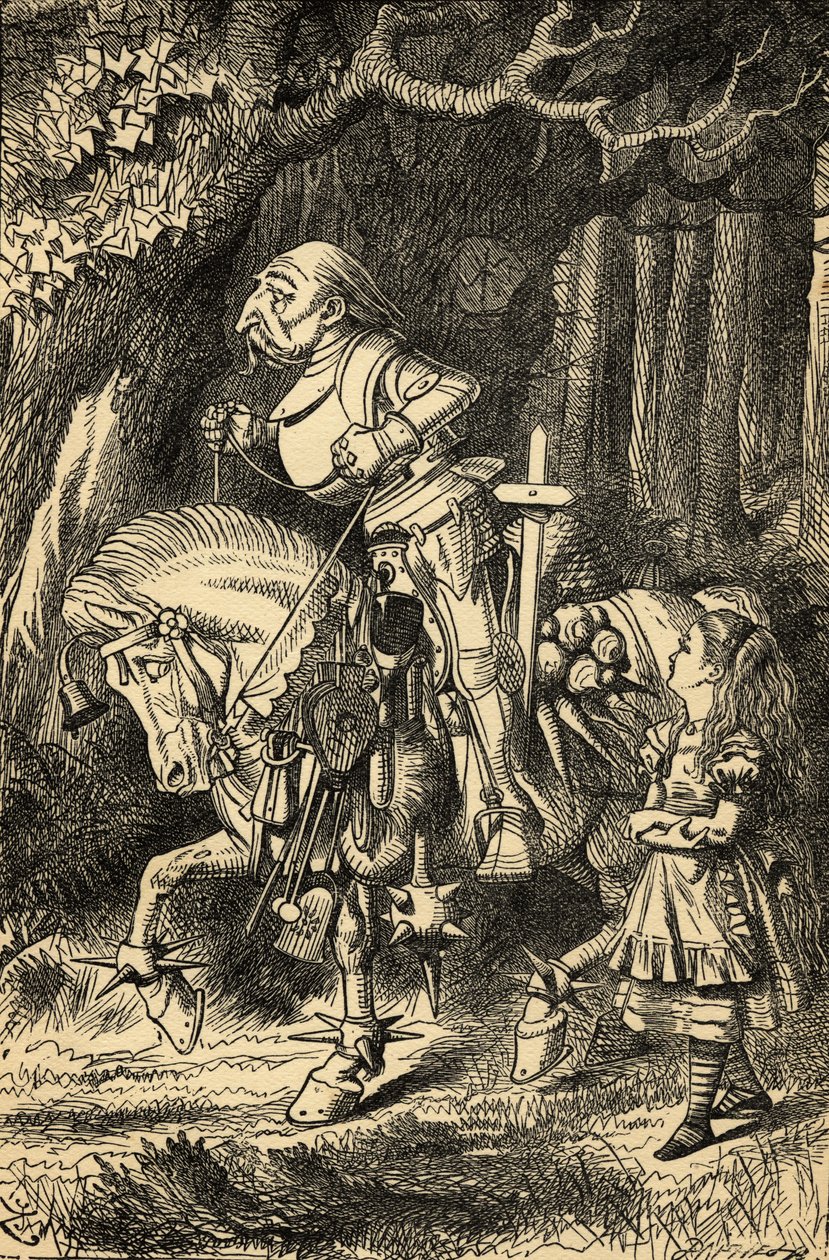 Alice ve Beyaz Şövalye, Lewis Carroll