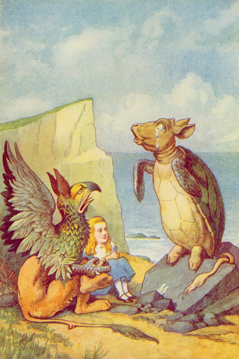 Sahte Kaplumbağa ve Grifon, Lewis Carroll