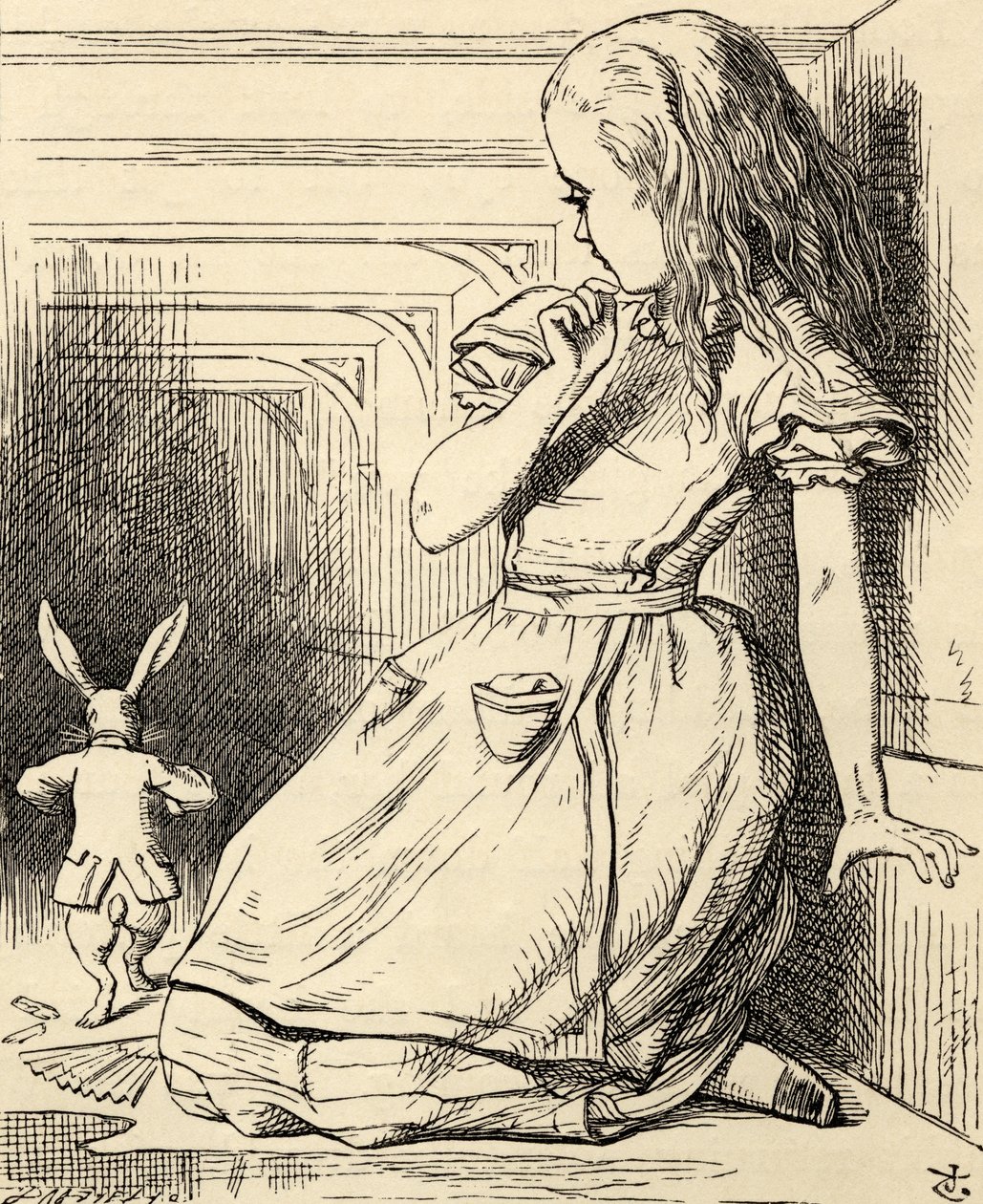 Beyaz Tavşan, Lewis Carroll tarafından 1891