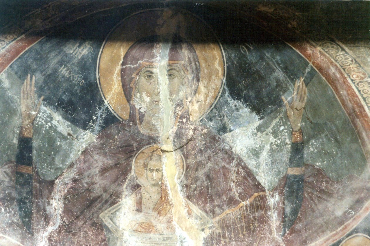 Mali Sveti Vrachi Fresk by John Teorian