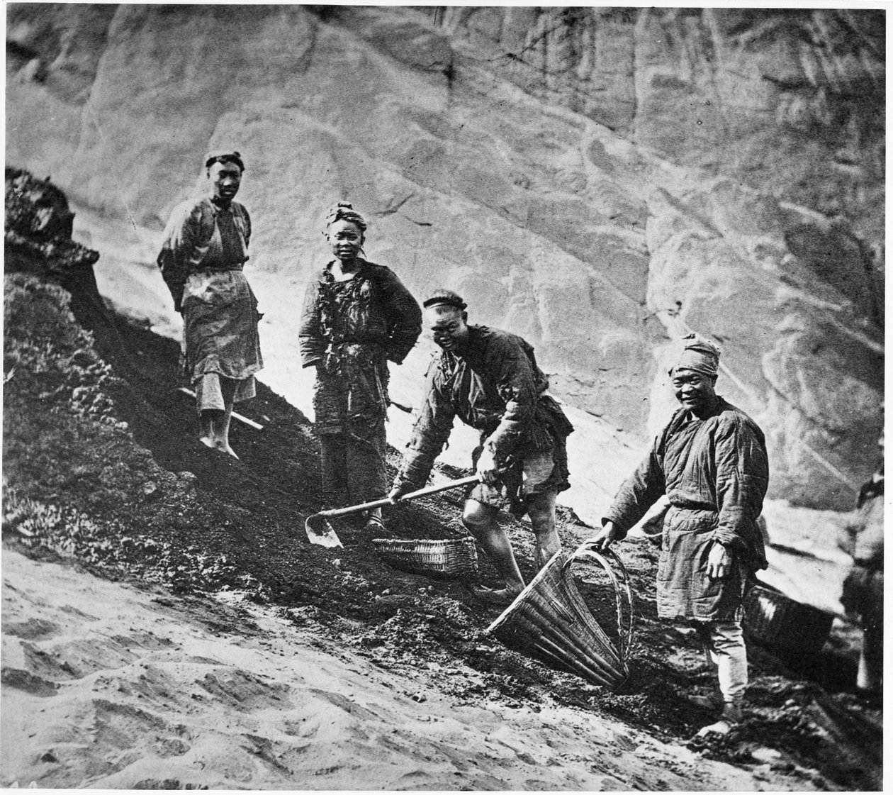 Chinese Coal Miners, c.1867-72  by John Thomson