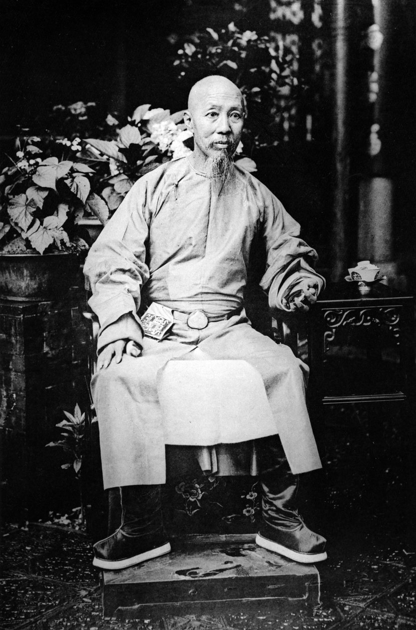Jui-lin, Governor-General of the two Kwang Provinces, c.1870-2  by John Thomson