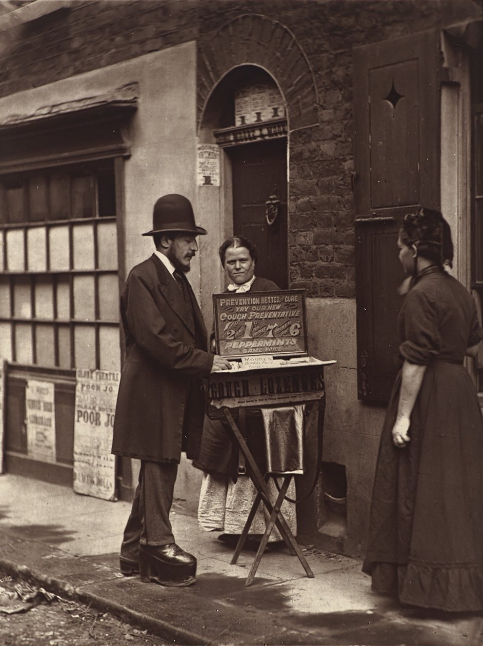 Sokak Doktoru, 1876 (woodburytype) by John Thomson