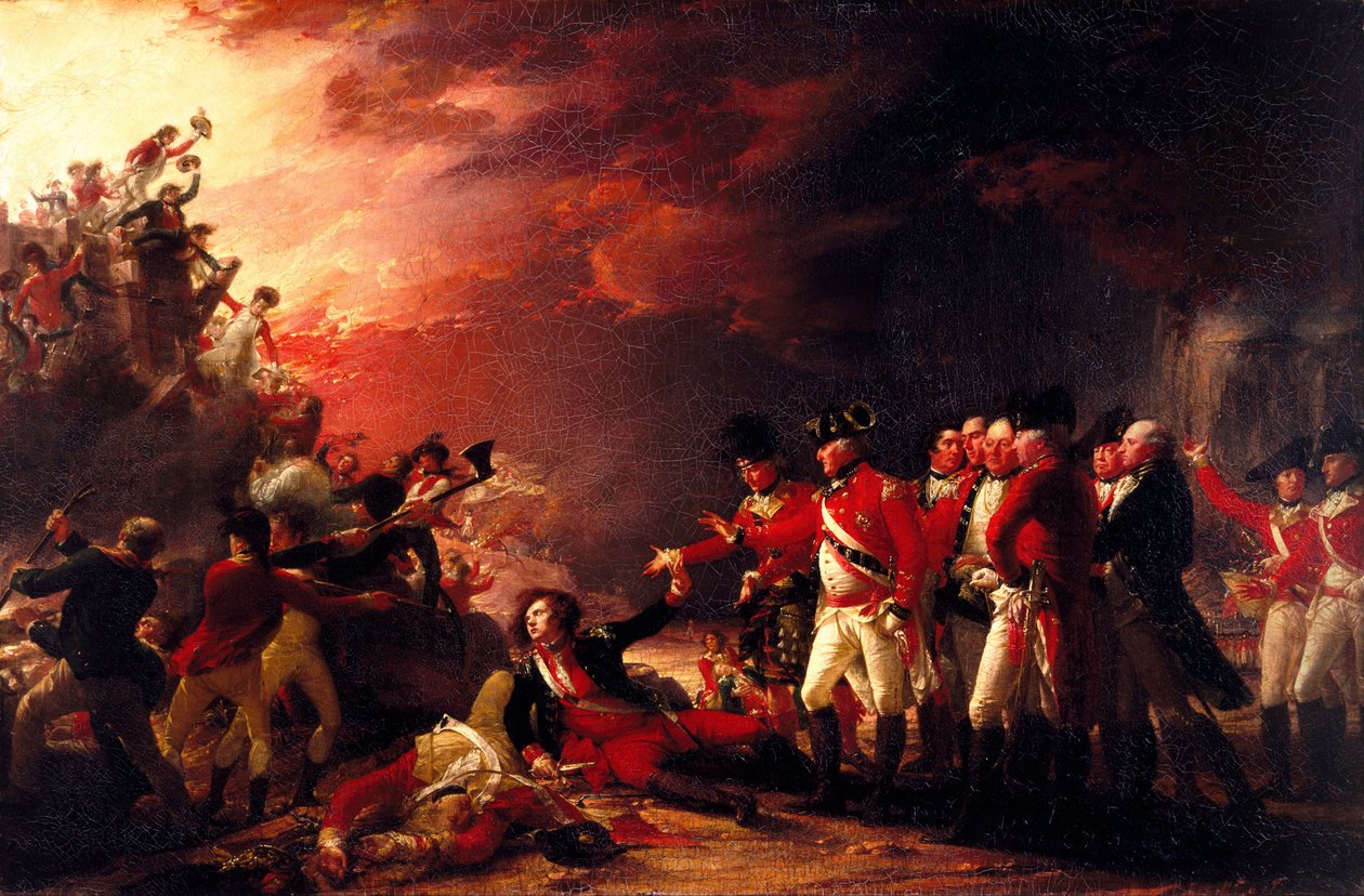 Cebelitarık Garnizonu Tarafından Yapılan Taarruz by John Trumbull