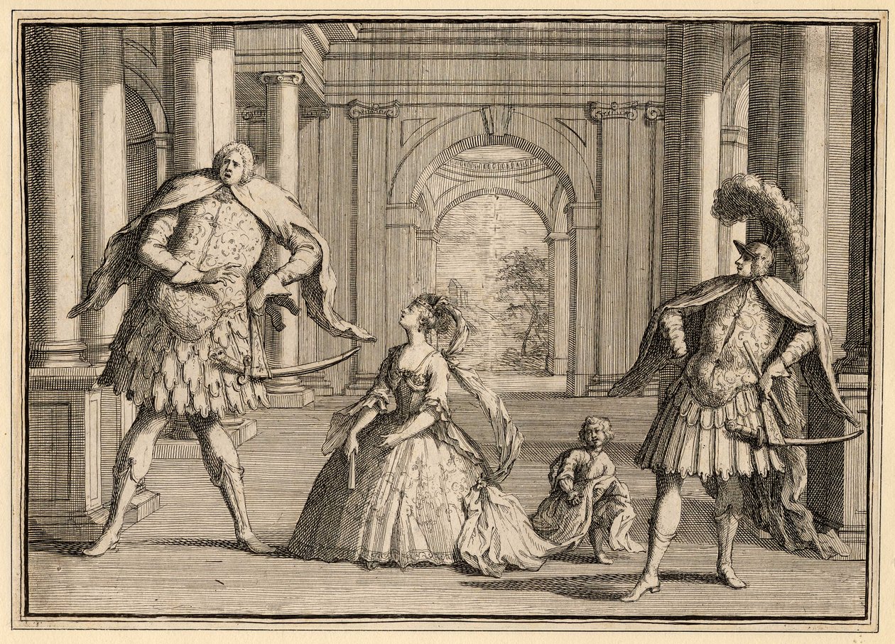 Caricature of a performance of Handel