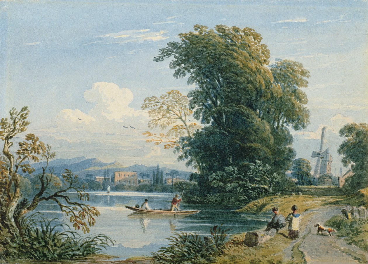 nehir sahnesi by John Varley
