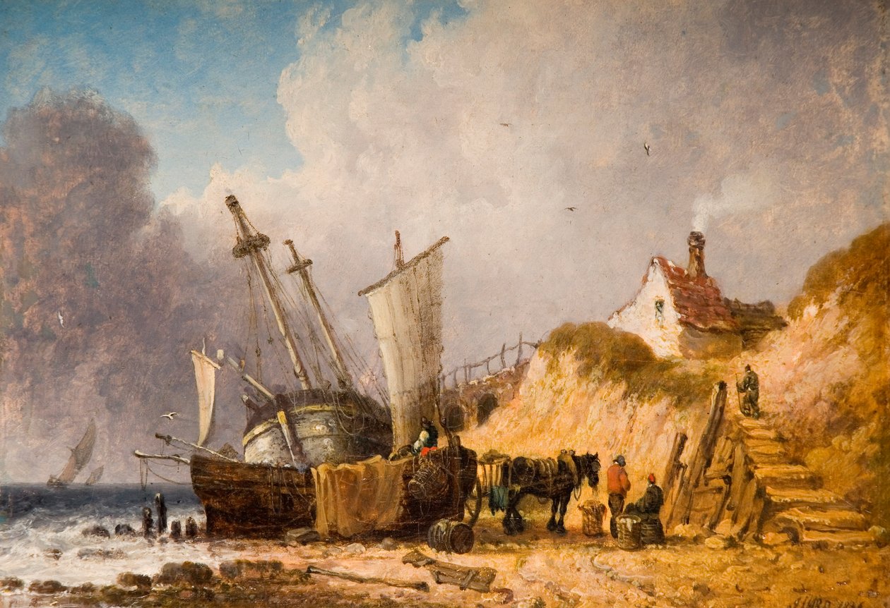 Sahil Manzarası, 1836 by John Ward