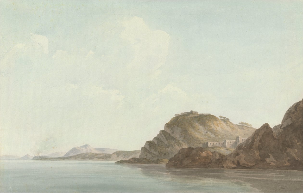 Sorrento Yakınında Sahil by John Warwick Smith