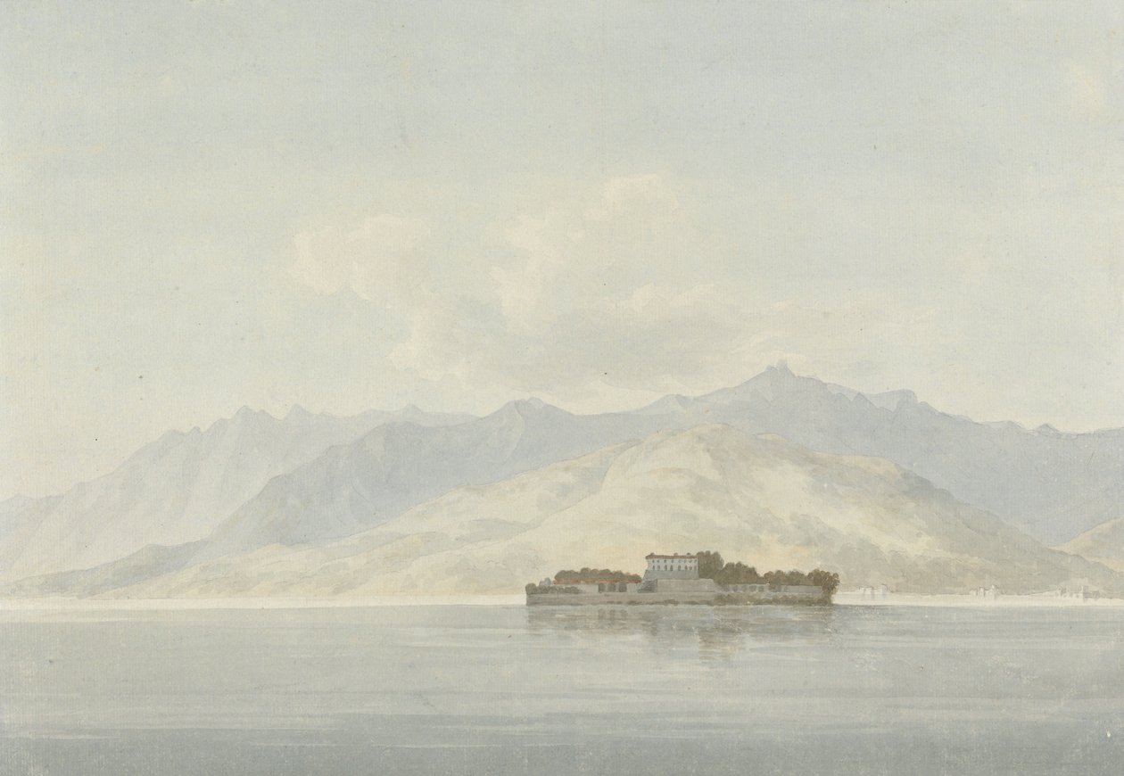 Isola Madre, Maggiore Gölü by John Warwick Smith