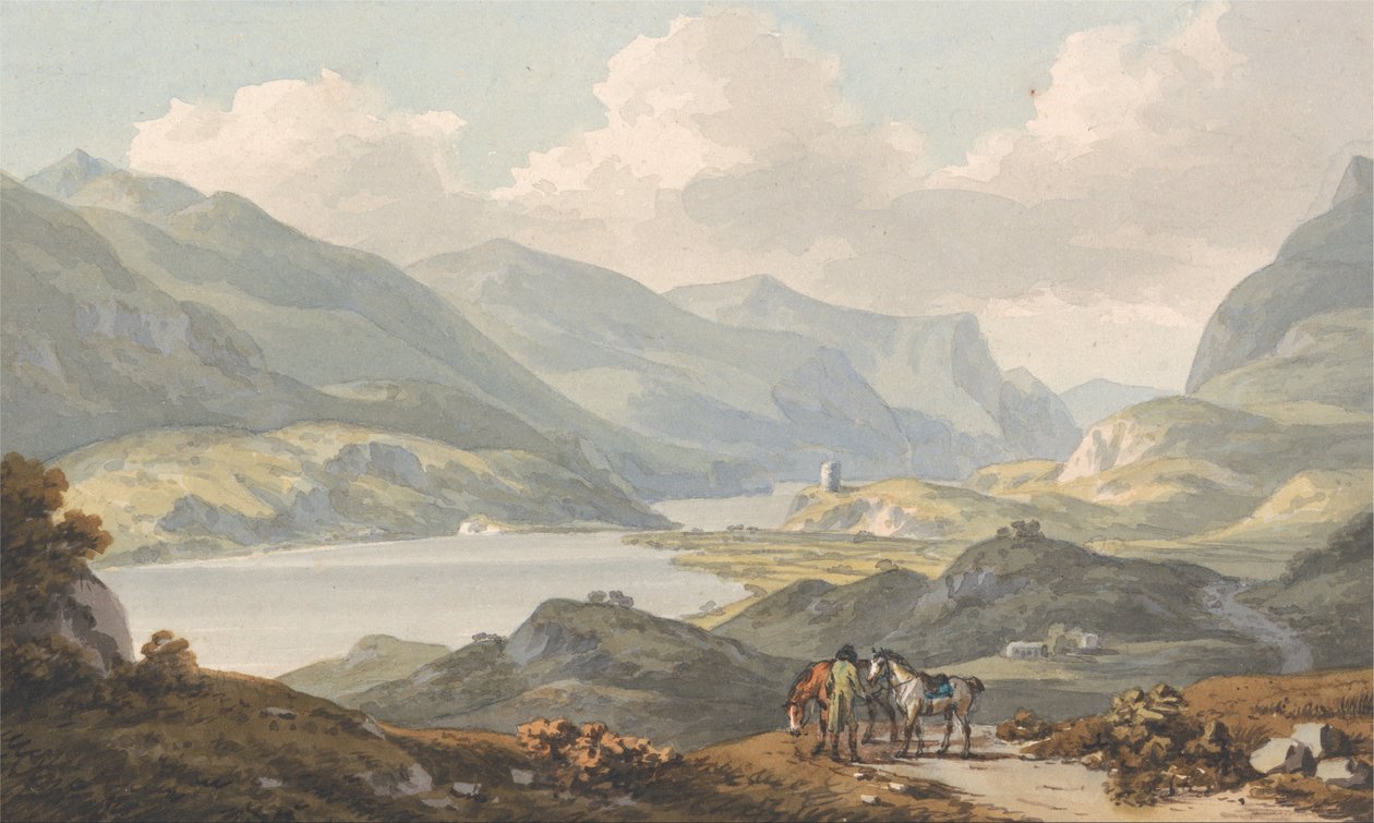 Llanberis Gölleri by John Warwick Smith