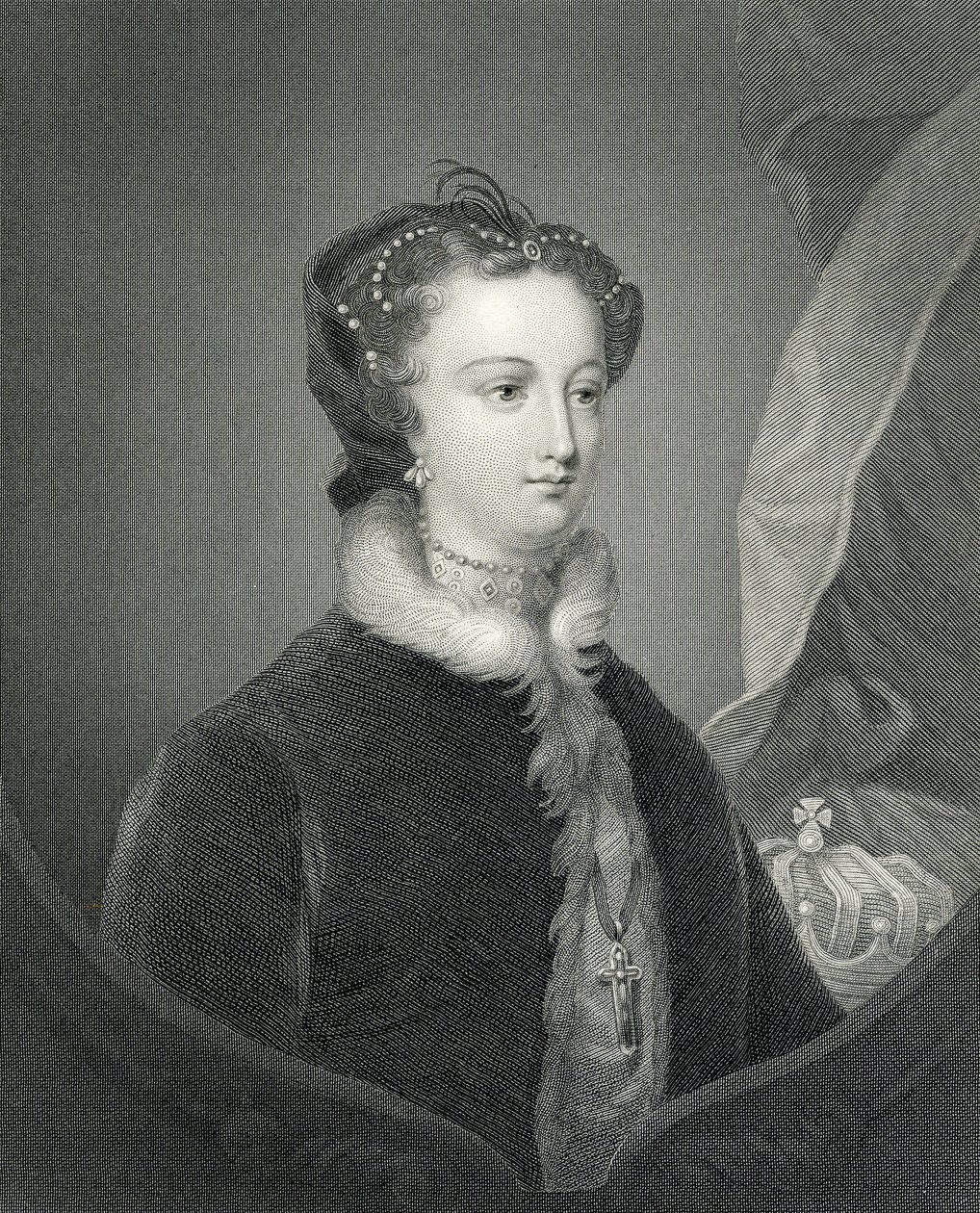 İskoç Kraliçesi Mary, 19. Yüzyıl by John Watson Gordon