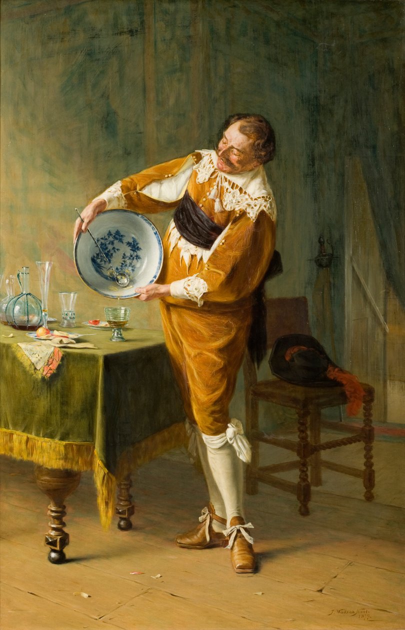 Punch Kasenin Altı, 1879 by John Watson Nicol