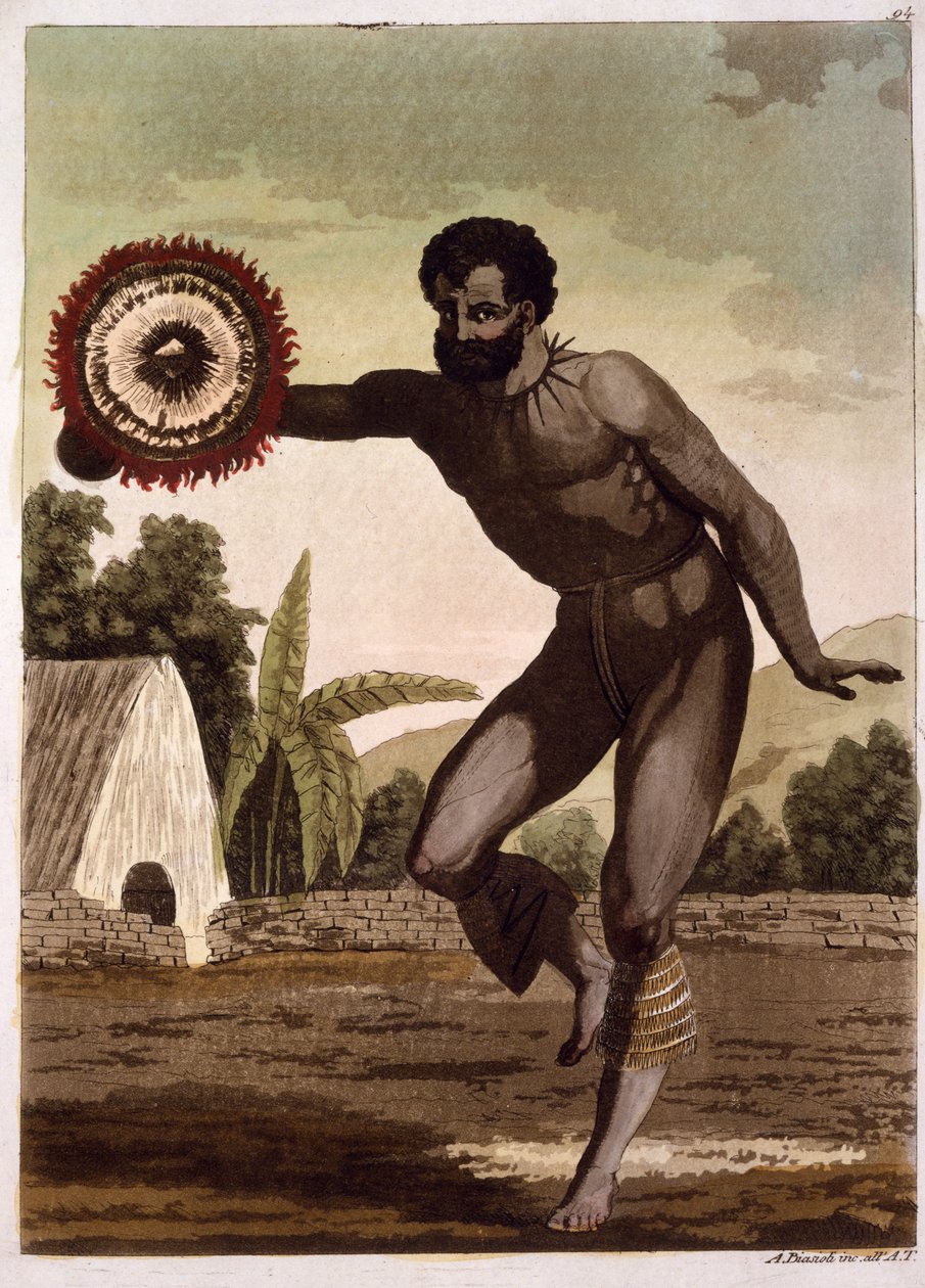 Çıngıraklı adam by John Webber