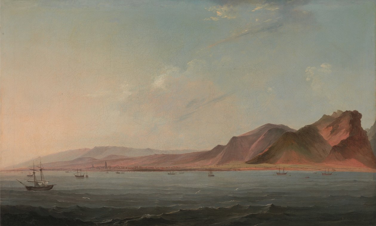 Santa Cruz, Tenerife manzarası by John Webber