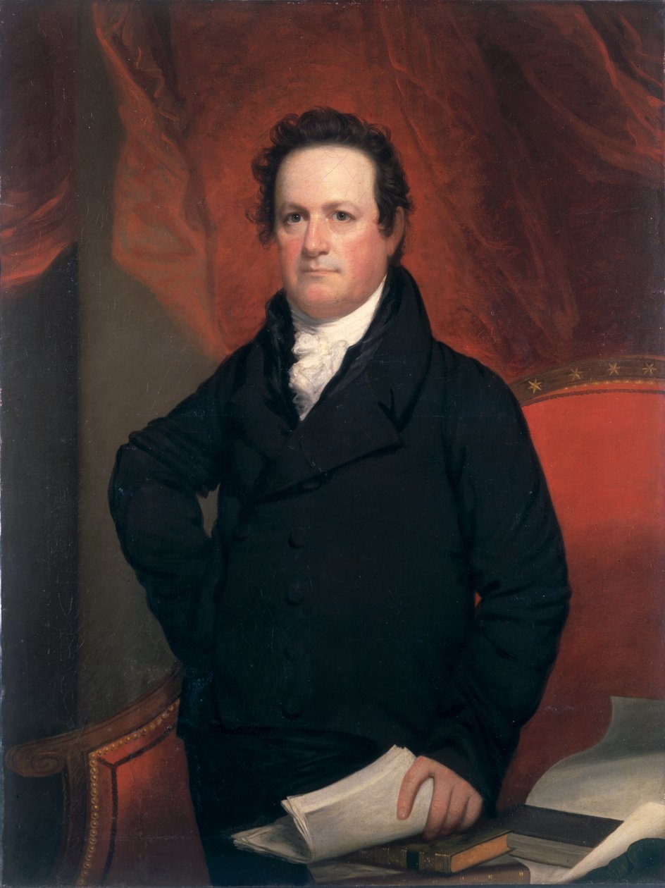 De Witt Clinton, 1820 dolayları by John Wesley Jarvis