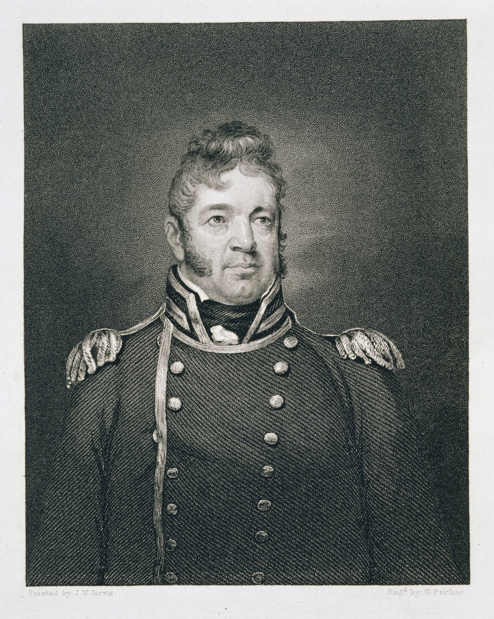 William Bainbridge (1774-1833) George Parker tarafından oyulmuş (fl.1834-d.1868) by John Wesley Jarvis