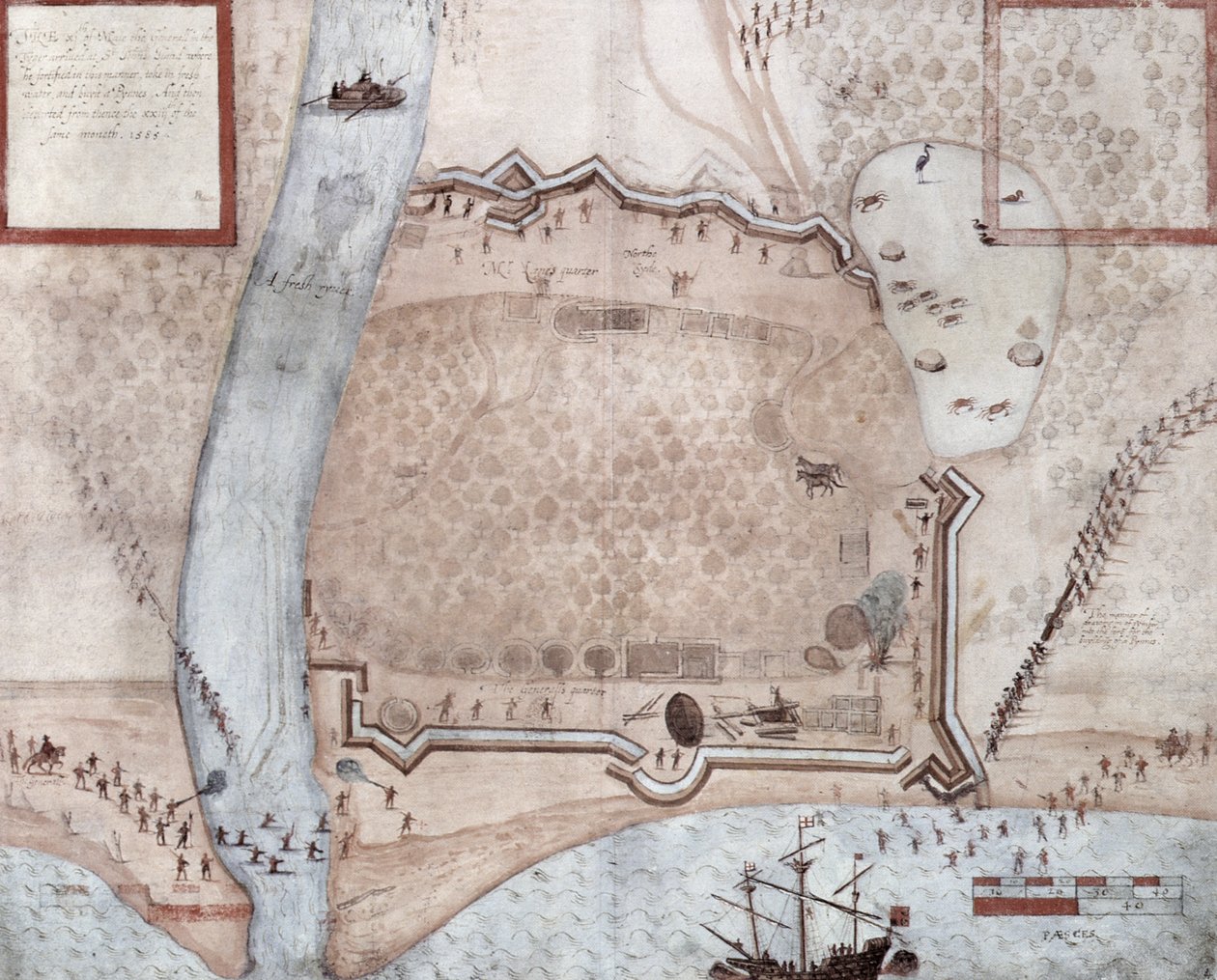 Müstahkem Kamp, Porto Riko by John White
