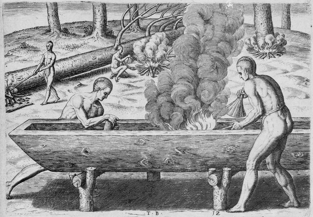 Theodor de Bry (1528-1598) 1590 tarafından oyulmuş 
