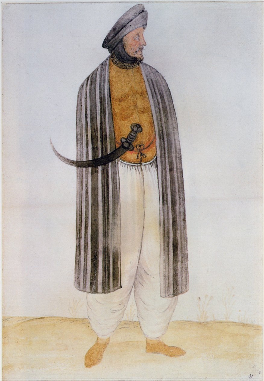 Türk Adamı (litografi) by John White