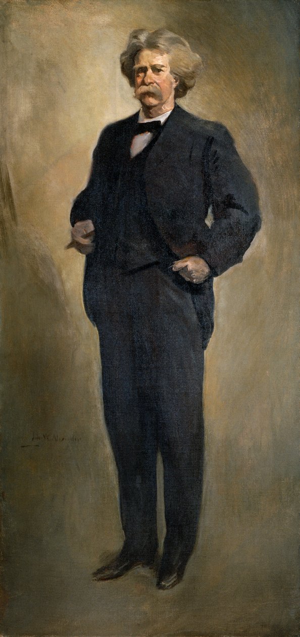 Samuel L. Clemens (Mark Twain) (1912 veya 1913) by John White Alexander