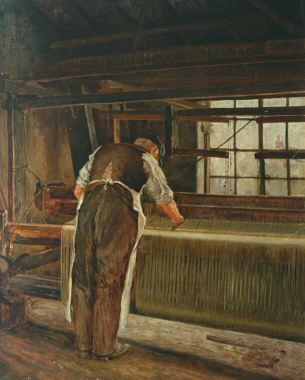 Tezgahta Dokuma by John William Brooke