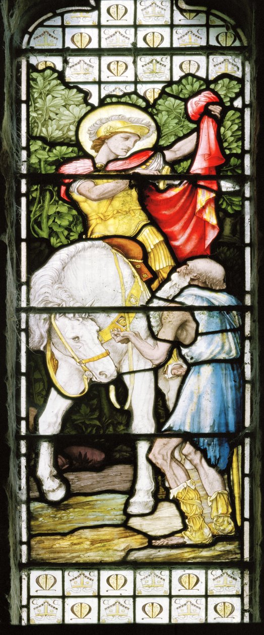 Tilehurst, St Michael, Morris Marshall & Faulkner & Co, William Morris, Edward Burne-Jones, Madonna & Child, 1869 by John William Brown