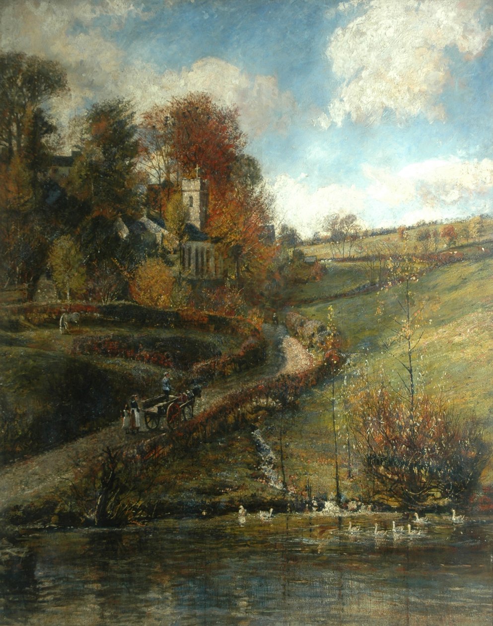 Lindale Kilisesi by John William Buxton Knight