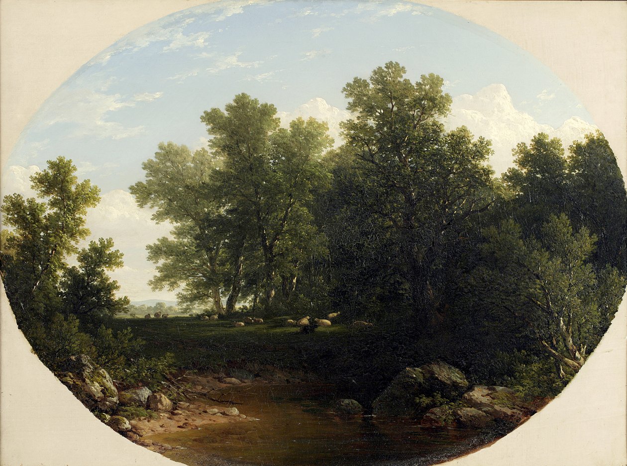 Manzara, 1852 by John William Casilear