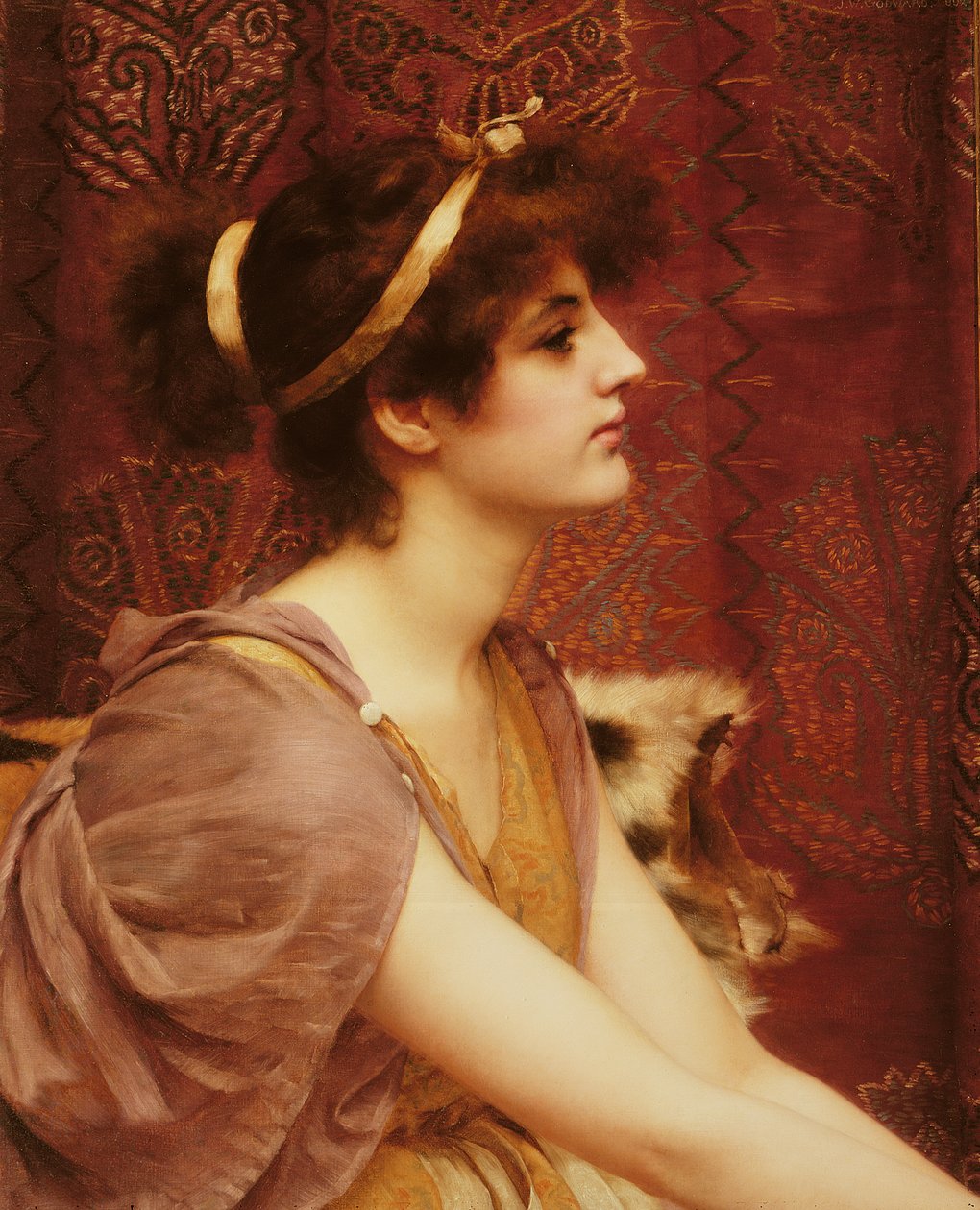 Klasik Bir Güzellik, 1892 by John William Godward