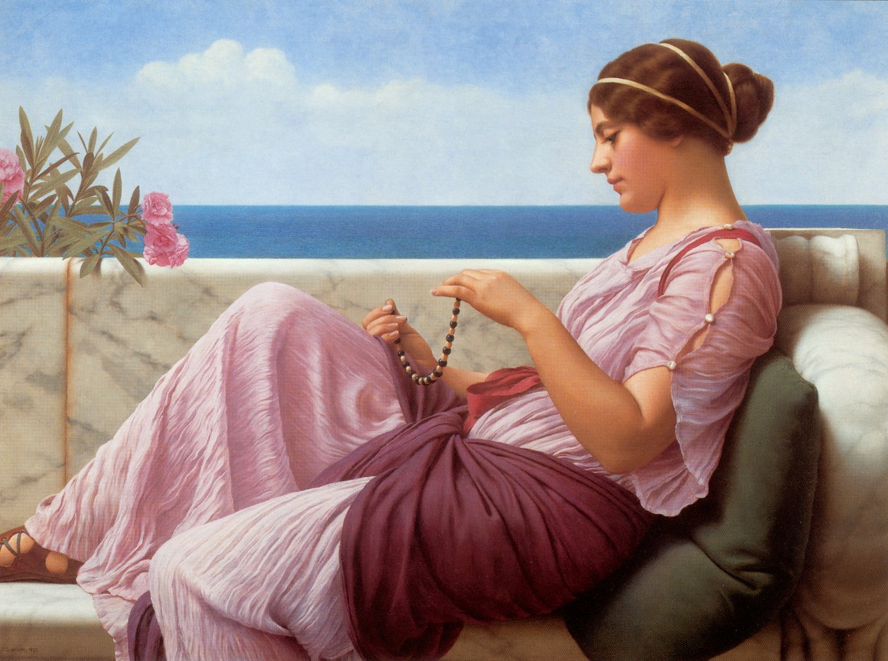Bir hatıra by John William Godward