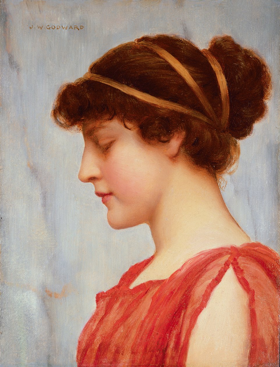 Yunan Rüyası, 1889 by John William Godward