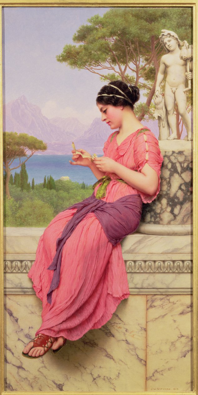Tatlı Bilet, 1913 by John William Godward