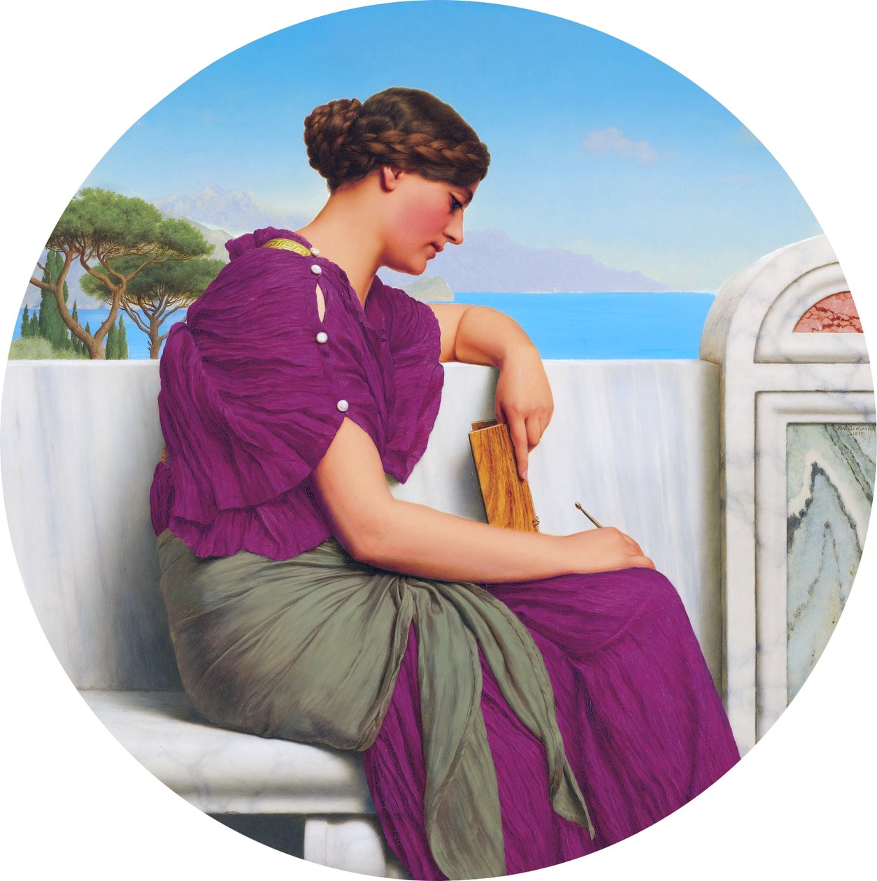 Cevap by John William Godward