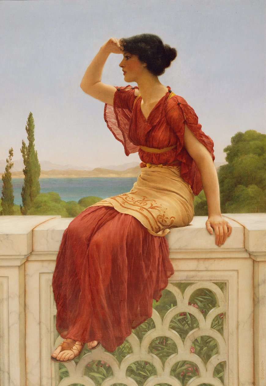 The Signal, 1899  by John William Godward
