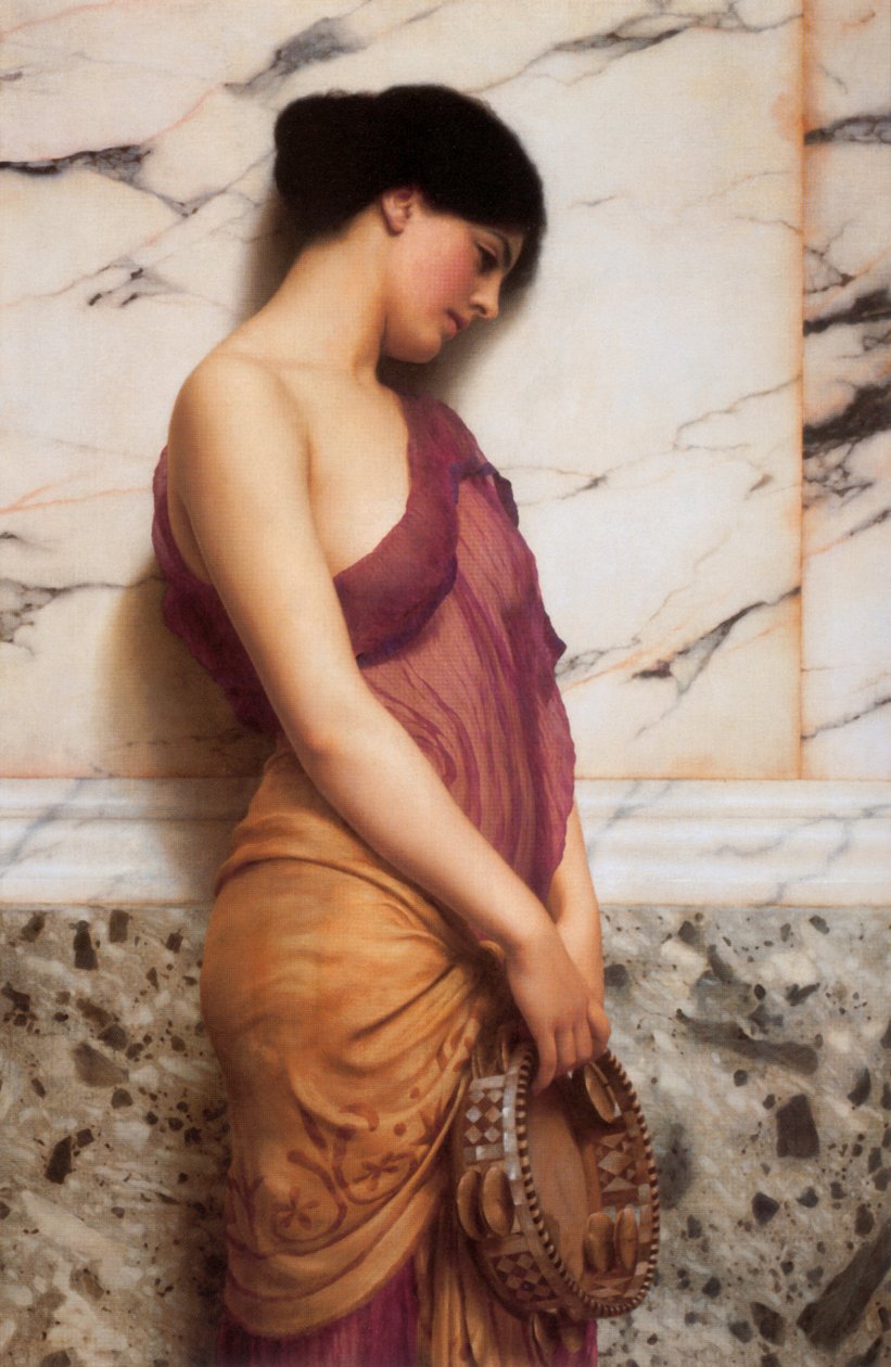 Tef Kızı by John William Godward