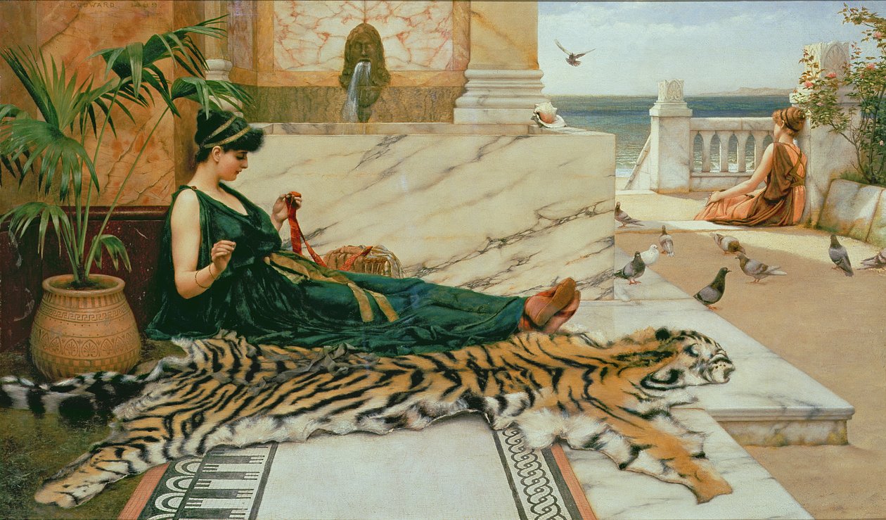 Kaplan Derisi, c.1895 by John William Godward