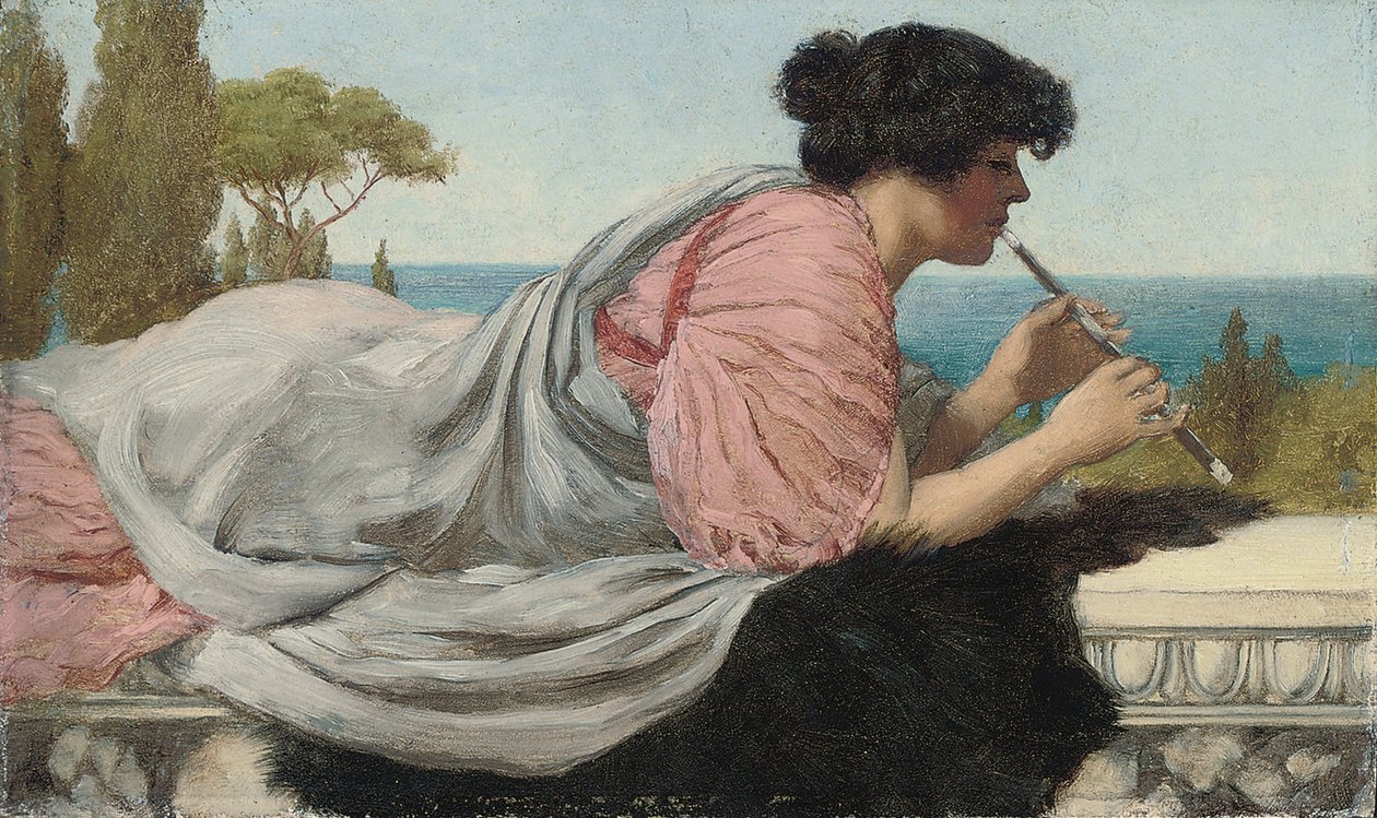 Bilinmeyen resim by John William Godward