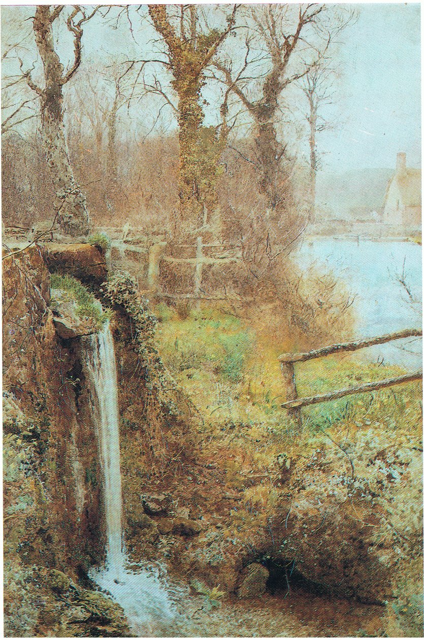Ormanlık bir bahar by John William North