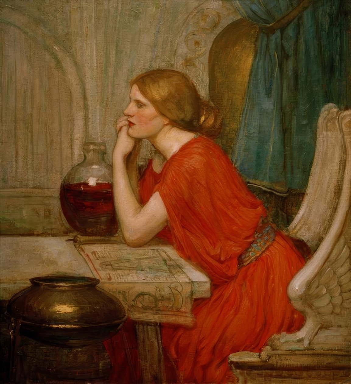 daire by John William Waterhouse