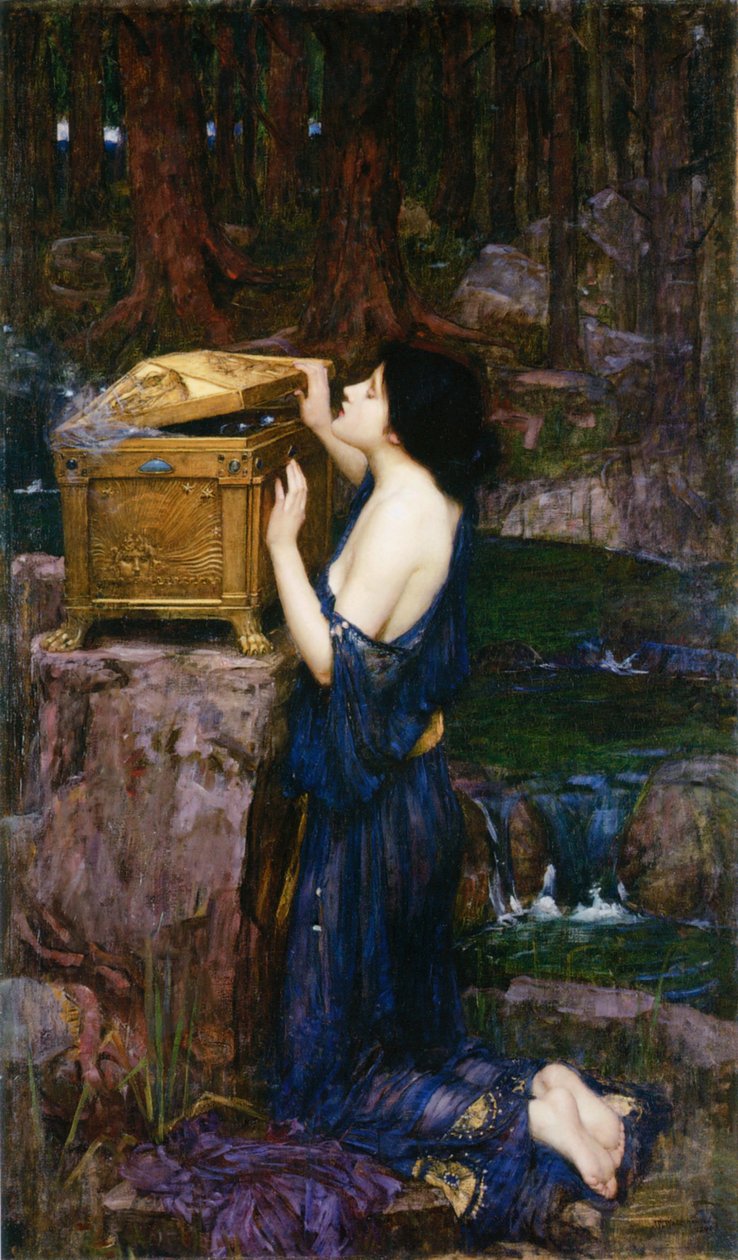 pandora by John William Waterhouse