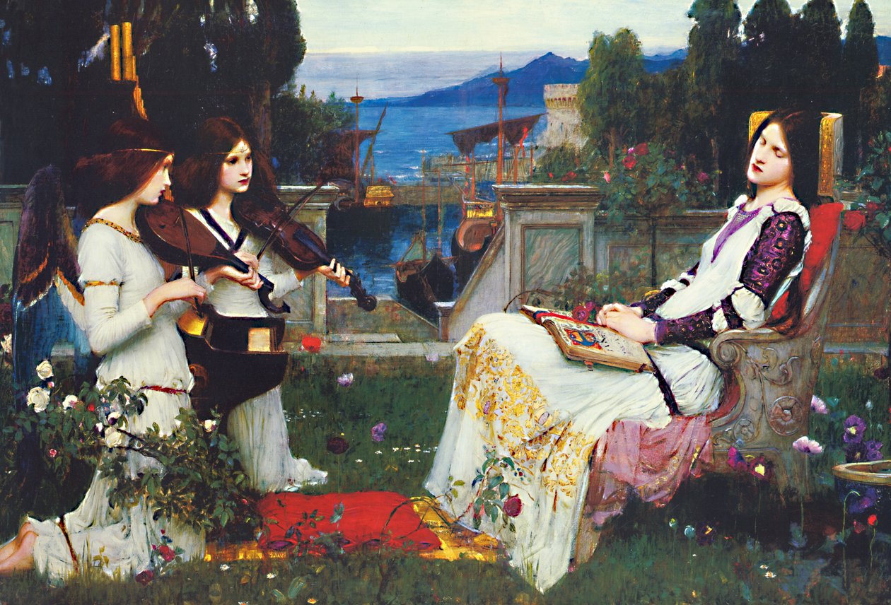 NS. Cecilia by John William Waterhouse