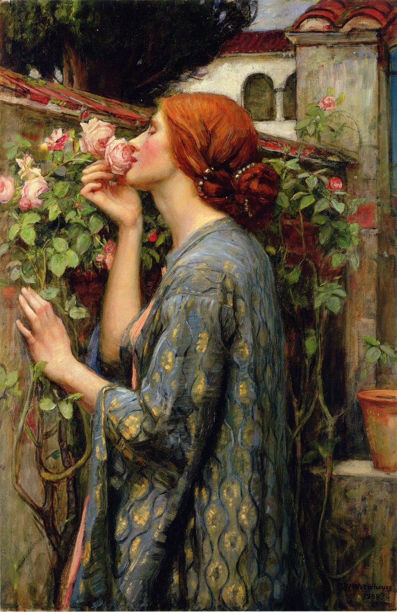 Gülün Ruhu by John William Waterhouse