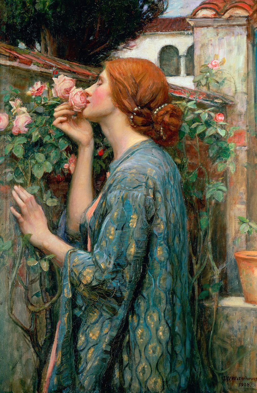 Gülün Ruhu, 1908 by John William Waterhouse