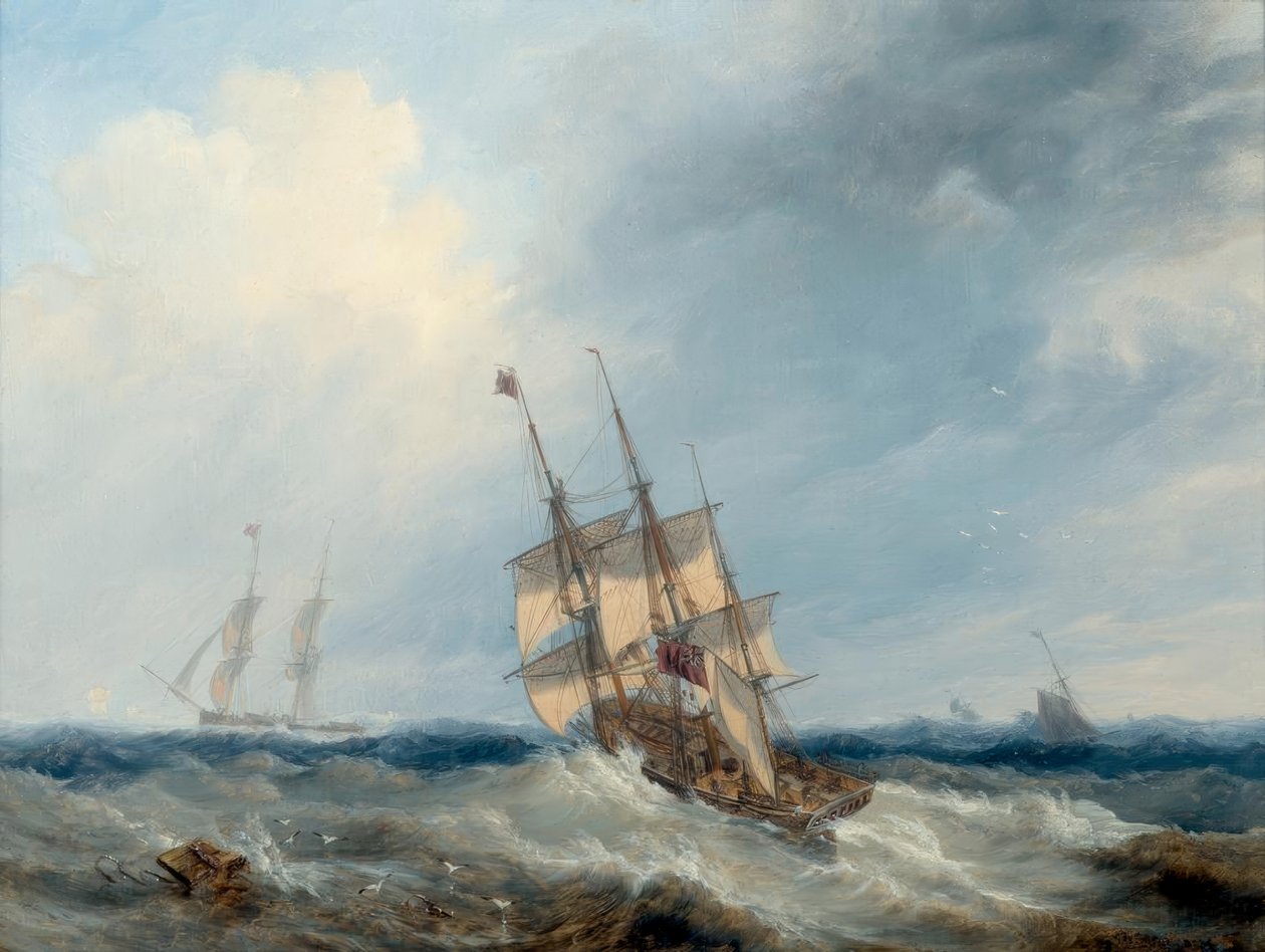 Telaşlı Bir Gün by John Wilson Carmichael