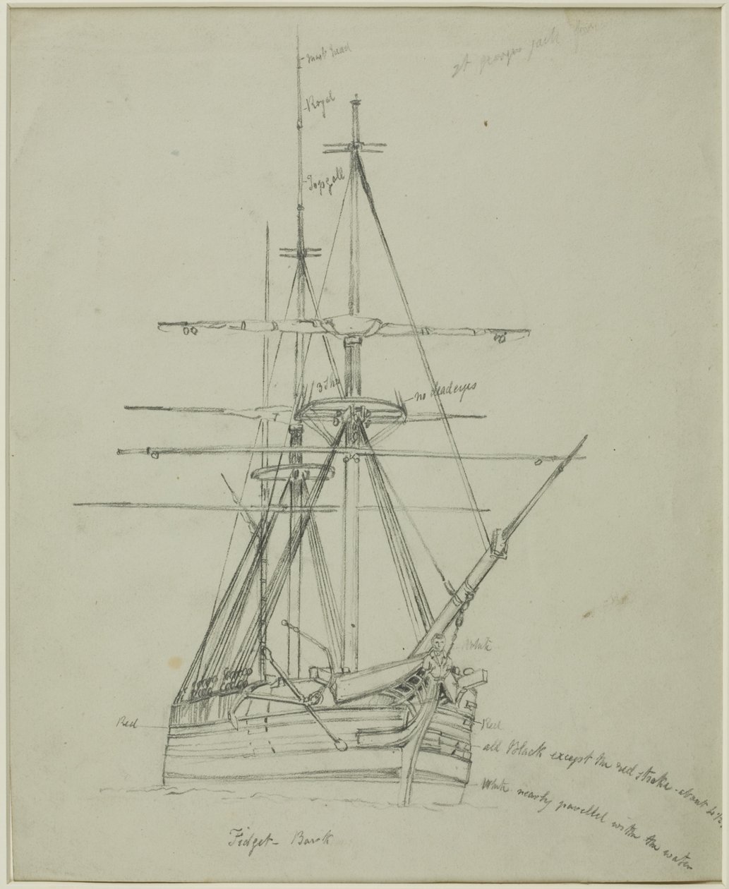 Fidget - Tekne by John Wilson Carmichael