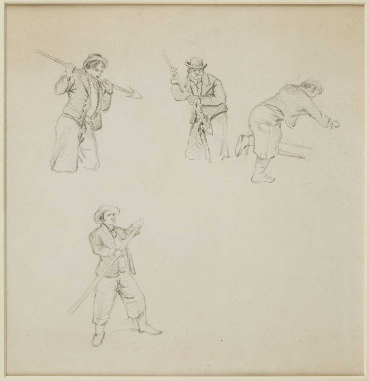 Figür Çalışmaları by John Wilson Carmichael